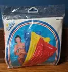 THE WET SET Intex Inflatable Glossy Mat Pool Floating Lounge Red 72x27" 1999 NOS
