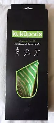 Kukupads Arch Support Insoles - Plantar Fasciitis - Women's 9-10 - Professional