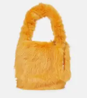[Miu Miu] Miu Miu Shearling shoulder bag One Size orange