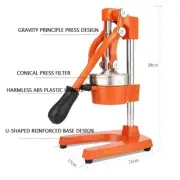 Manual Juicer 304 Stainless Steel Juicer Lemon Orange Watermelon Manual Juicer