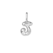 Ania Haie Silver J Letter Charm