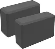 Exercise Block | 2x Exercise Blocks for Working out | Wedge Stretcher Balance Slip-Resistant Workout Tools for Hot Yoga Gym Beginners Handstand Home Sports Squatting Stretching Meditation