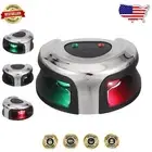 Durable 2-Mile Visibility Round LED Navigation Lights - For Boats Up to 65.6 ft.