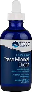 Trace Minerals Concentrace Trace Mineral Drops-Glass, 4-Ounce