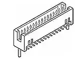 90098-105LF Connector Header Surface Mount 10 position 0.050" (1.27mm)