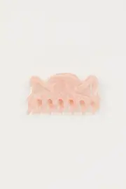 Orange Plus Claw Hair Clip