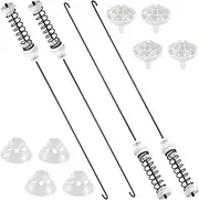 Washing Machine Suspension Rod Kit，Compatible for Ken-More，Compatible for Whirlpool，Compatible for Roper，Washing Machine Suspension Rod Kit for W10780048 W10189077 W10780045 DC97-1650C