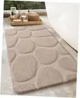 Bathroom Rugs Non Slip Washable, 24"x36" Large Bath Mats Absorbent, Light