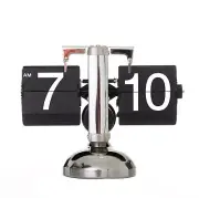 Flip Clock,Retro Flip Down Clock Mechanical Digital Flip Desk Clock Internal ...