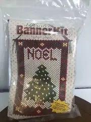 The Beadery Noel Christmas Tree Beaded Banner Kit