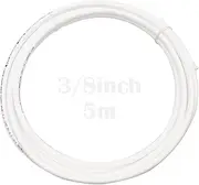 Fridge Hose, Dujelixa 3/8 Inch Hose, 5 Metre Water Hose, Side by Side Refrigerator, Osmosis Hose, Suitable for Reverse Osmosis Systems, Water Filter, Refrigerators