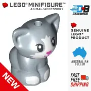 LEGO® Animals - Cat, Baby Kitten, Sitting, Sand Blue [69902pb01] NEW