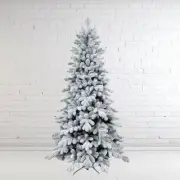 6 Foot Alaskan Spruce Snow Christmas Tree