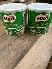 NESTLE MILO Chocolate Flavored Nutritional Drink Mix 14.1 oz. Canister 2 Pack