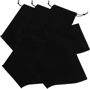 WEKADRIN 5pc Set Travel Storage Bag for Hair Straightener and Curlers Drawstring Pouch Lanyard