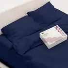 Navy Blue Egyptian Cotton 800 Thread Count Sheet Set for California King Beds