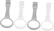 ORFOFE Pull up Rings Set Crib Hanging Pull Rings Nursery Toddler Walking Safety Portable Bed for 's Development