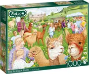 Falcon De Luxe The Alpaca Farm Jigsaw Puzzle 1000 Pieces (FAL11374)
