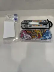Trio Set Pokemon Giratina Compact Triple Set Fork Spoon Chopsticks Case NEW