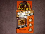 Heavy Duty Gorilla Wood Glue Repair Water Resistant Invisible Clear Color 2oz
