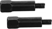 CRILSTYLEO Engine Valve Cover Bolts 2pcs Chrome Fasteners Automatic Valve Cover Screw Nut Assembly for Cars Replacement Hardware