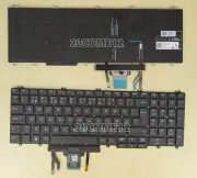 For DELL Precision 3540 3541 3541 3551 2019 Keyboard Norwegian Tastatur Backlit