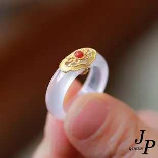 【Jpqueen】知性瑪瑙南紅松石玉髓戒指(8款可選)
