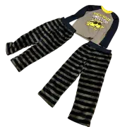 Wonder Nation Boys PJ 2 Piece Sleep Set Taco' Bout Awesome Extra Pants S (6-7)