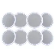 Giantz 6 Inch Ceiling Speakers In Wall Speaker Home Audio Stereos Tweeter 8pcs