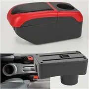 Arm Storage Box For T&oyota For Aygo X For Aygo Car Armrest Parts Auto Storage Box Arm Interior Armrest Storage Box(Black Blue)
