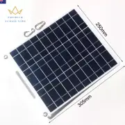 5V Solar Plate Waterproof Solar Panel Portable Dual USB Solar Battery Charger Ou