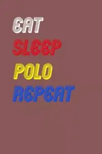 在飛比找博客來優惠-Eat Sleep polo Repeat Notebook