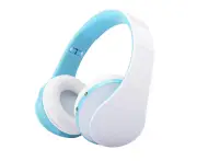 Bluetooth Headphones Wireless,Over Ear Headset with MicrophoneBlue