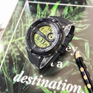 【CASIO 卡西歐】戶外運動登山錶 SGW-600-9A 45mm 現代鐘錶