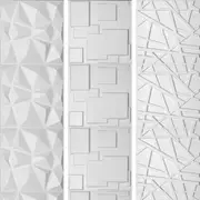 Traderight 3D Wall Panels Brick Tile Art Textured Pvc Home Diy Decoration Waterproof 12Pcs