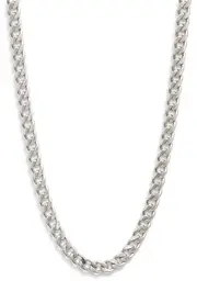 Child of Wild Rhapsody Cuban Chain Necklace in Silver at Nordstrom One Size