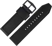 [FOSSIL] Watch Strap 24 mm Leather Black - JR-1354 | LB-JR1354, Strap