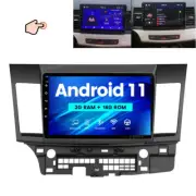 10.1" Android 11 Car Stereo WIFI GPS Radio For Mitsubishi Lancer EX 2008-2017
