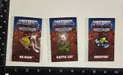 SDCC 2022 Masters Of The Universe Cryptoys Pin Set He-Man, Skeletor, Battle Cat