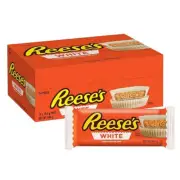 Reese's White Peanut Butter Cups, 1.5 oz Each (Pack of 24) EXP 5/2025