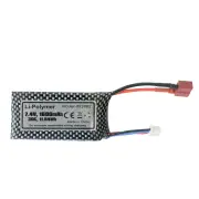 HBX 2996A 901 901A 903 903A 905 905A 1/10 1/12 RC Car Spare 7.4V 1600mAH 30C 2S T Pug Lipo Battery Vehicles Model Parts