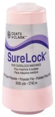 Coats 6110-4415 Surelock Overlock Thread 3,000yd-Pink
