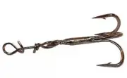 3 Packs Northland Minnow Head Treble Hook 3-Pack Size 12