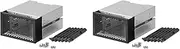 Binxind 2X 3.5 Inch HDD Cage Rack Hard Driver Tray Hard Drive Cage Support 3 HDD Hard Disks