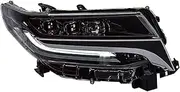 Headlight Assembly Compatible with TY Alphard LED DRL LED LENS LOW BEAM LED SEQUENTIAL TURN SIGNAL LED LENS HIGH BEAM
