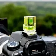 New 2 Axis Bubble Spirit Level Hot Shoe Cover cap For Camera DSLR HOTS