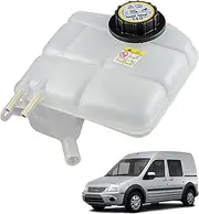 YzusGomumu 98AB8K218AK Engine Coolant Expansion Reservoir Overflow Tank Compatible With 2000-2004 Ford Focus 2010-2013 Ford Transit Connect 2.0L Expansion Recovery Tank Replaces 98AB-8K218-AK 1104120