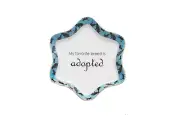 Mottahedeh Porcelain 'My Favorite Breed is Adopted' Ring Tray, New