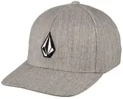 Volcom Full Stone Heather Flexfit Hat - Classic Grey Vintage - New