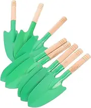 BESPORTBLE 8Pcs Metal Garden Shovel Durable Planting Tools with Ergonomic Handles for Small Gardening Digging and Outdoor Activities